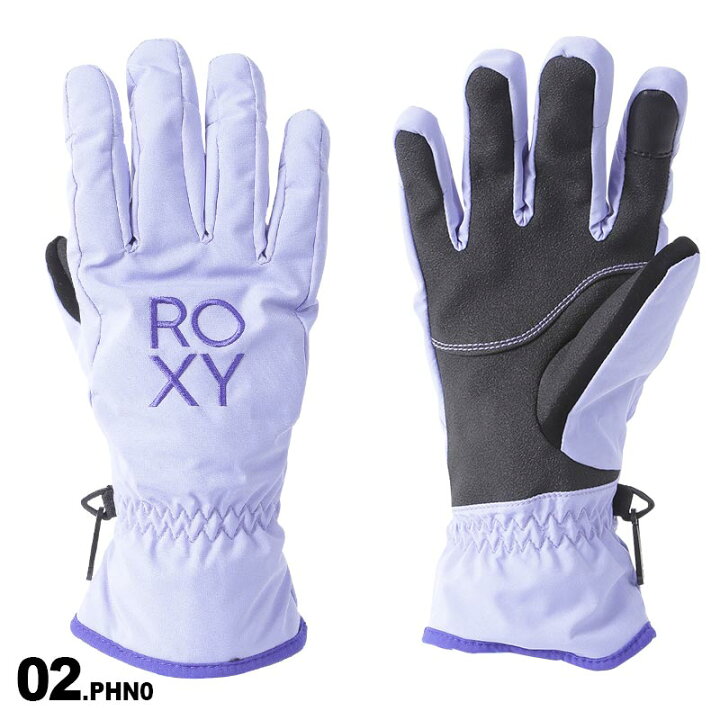 楽天市場】ROXY/ロキシー レディース 5指グローブ ERJHN03239 スノー 