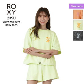 ROXY ロキシー レディース 半袖 Tシャツ RDK232025 トップス ティーシャツ ロゴ 女性用
