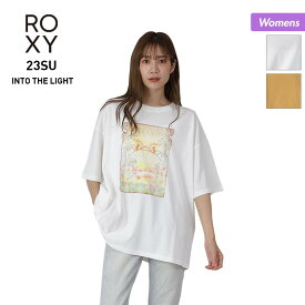 ROXY ロキシー レディース 半袖 Tシャツ RST232028 ドロップショルダー トップス ティーシャツ ロゴ 女性用