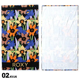 ROXY ロキシー レディース ビーチタオル 160x90cm ERJAA04128 海水浴 大判 バスタオル ビーチ 柄 プール 女性用