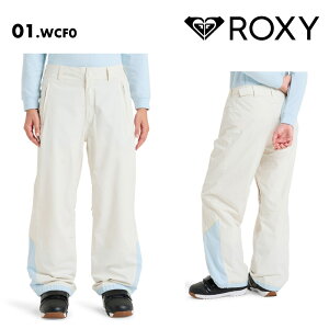 ROXY/ロキシー レディース スノーパンツ STEEPLY PT 2025-26SNOW ERJTP03294 スノーウェア スノー スキー スノボ スノーボード スノボウェア スキーウェア パンツ単品 防寒 ブランド 女性用