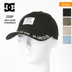 【SALE】 DC/ディーシー メンズ＆レディース キャップ 帽子 DCP221213 ぼうし 紫外線対策 ロゴ サイズ調節OK アウトドア 男性用 女性用