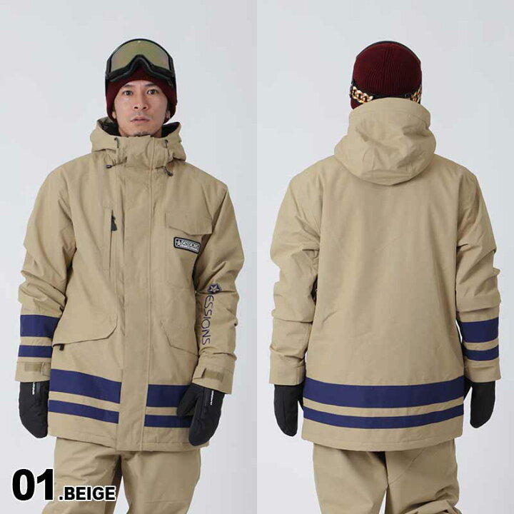 楽天市場】SESSIONS/セッションズ メンズ スノーウェアジャケット  