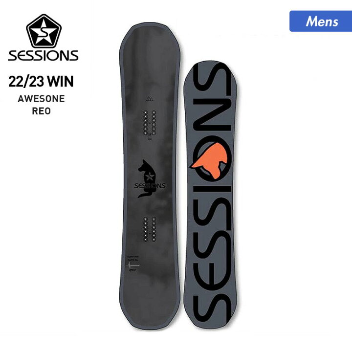 楽天市場】【SALE】 SESSIONS セッションズ メンズ スノーボード 板 