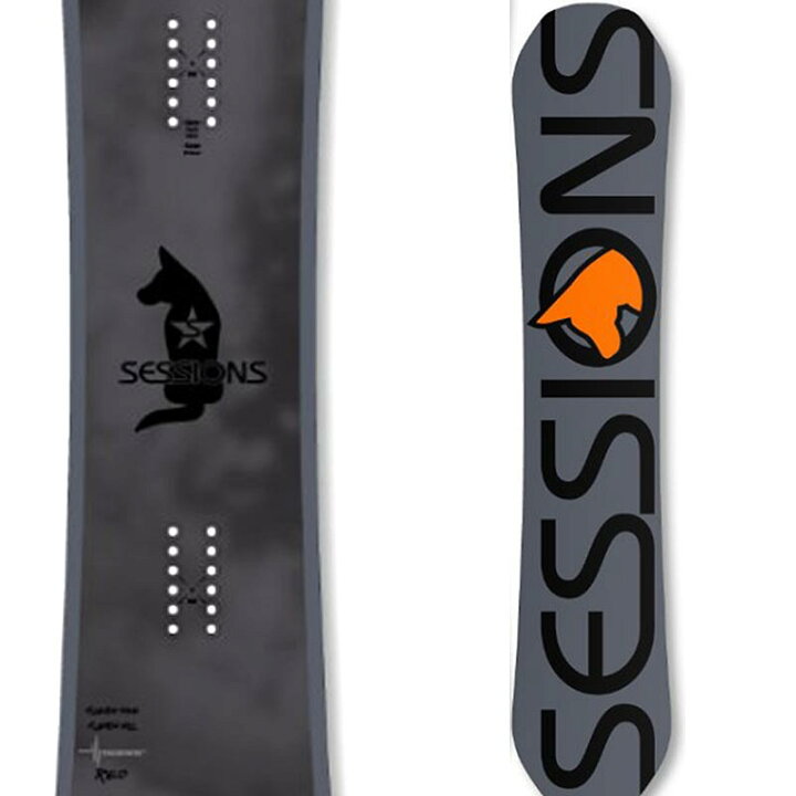 楽天市場】【SALE】 SESSIONS セッションズ メンズ スノーボード 板 