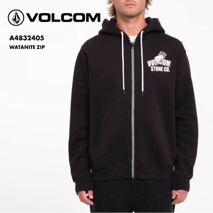 楽天市場】VOLCOM/ボルコム メンズ ジップパーカー WATANITE ZIP 2024 