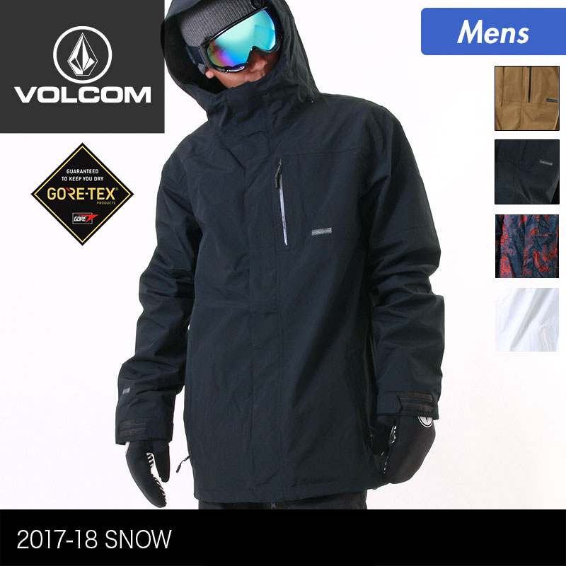 VOLCOM/ボルコム メンズ GORE-TEX スノーボードウェア ジャケット G0651804 スノーウェア スノボウェア スキーウェア  スノボーウェア ウエア スノージャケット 上 ゴアテックス 男性用 人気 | スポーツ＆スノーボードのOCSTYLE
