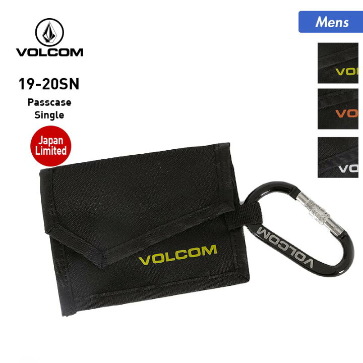 楽天市場】VOLCOM/ボルコム メンズ カラビナ付き パスケース J6502001 