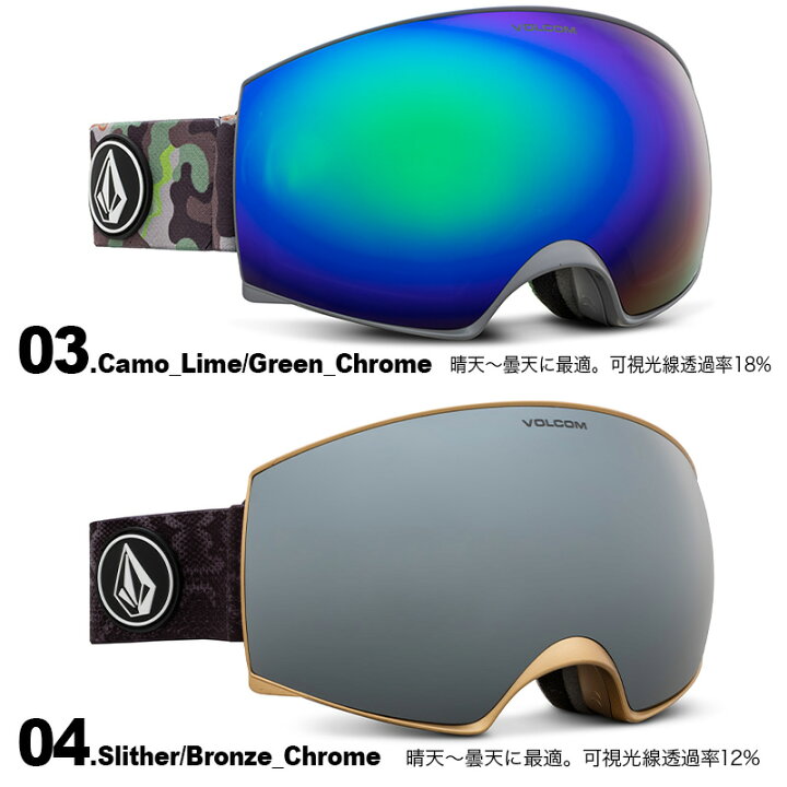 楽天市場】VOLCOM/ボルコム メンズ スノーボード ゴーグル Magna 