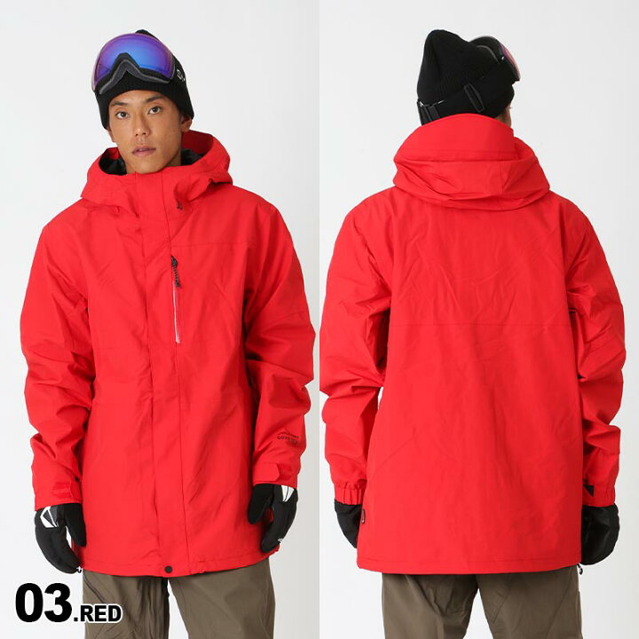 VOLCOM ボルコム ゴアテックス ジャケット 赤 Sサイズ（楽天市場 