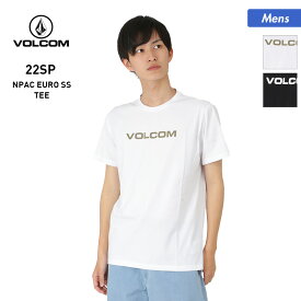全品5％OFF券配布 VOLCOM/ボルコム メンズ 半袖 Tシャツ AF512201 ティーシャツ トップス クルーネック ロゴ 男性用