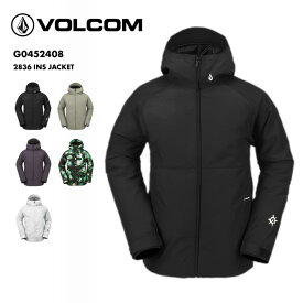 VOLCOM/ボルコム メンズ スノーウェアジャケット G0452408 スノージャケット スノボウェア スノーウェア スキーウェア 上 防寒 ウインタースポーツ 男性用 ブランド