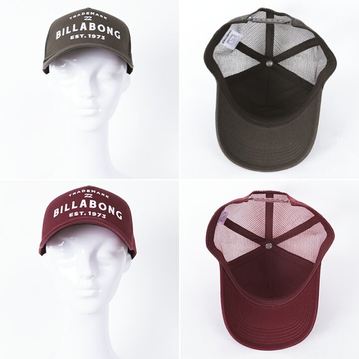 楽天市場】BILLABONG/ビラボン メンズ キャップ 帽子 BB011-956 ぼうし メッシュ サイズ調節可能 紫外線対策 UV対策 アウトドア  男性用 : スポーツ＆スノーボードのOCSTYLE