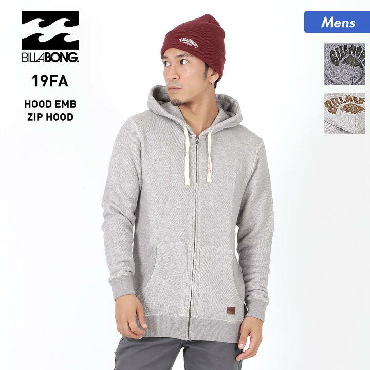 楽天市場】BILLABONG/ビラボン メンズ 長袖 パーカー AJ012-012 ジップ 