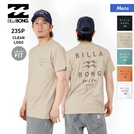 BILLABONG/ビラボン メンズ 半袖 Tシャツ BD011-204 ティーシャツ トップス レギュラーフィット ロゴ バックプリント 男性用