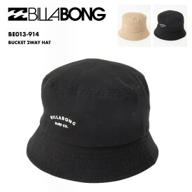 BILLABONG/ビラボン レディース バケットハット BUCKET 2WAY HAT 2024 SPRING BE013-914 バケハ 帽子 ハット 紫外線対策 オシャレ 2024年春夏 マリン 海 UVカット ブランド 女性用