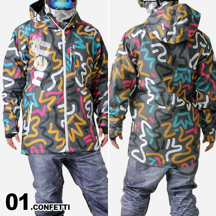 楽天市場】neff/ネフ メンズ スノーボードウェア ジャケット DAILY 