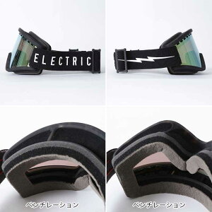 ELECTRIC/エレクトリック メンズ 平面ゴーグル EGVスノーボードスキー スノボー スノー ゴーグル ウインタースポーツ 保護 スノボゴーグル UVカット ヘルメット対応 男性用 ブランド 型落ち ア