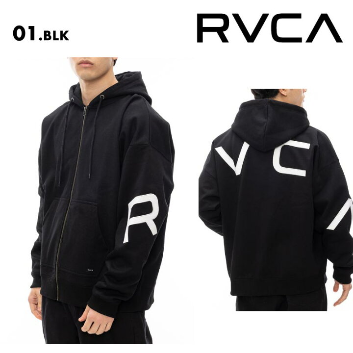 楽天市場】RVCA/ルーカ メンズ ジップパーカー FAKE RVCA ZIP HD 2024 