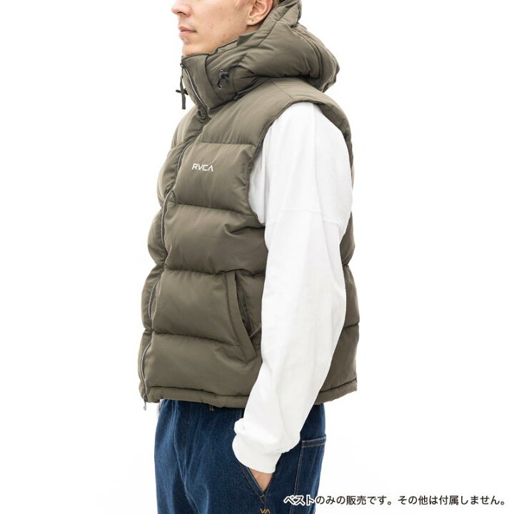 楽天市場】RVCA/ルーカ メンズ ベスト RVCA PUFFER VEST JACKET 2024 