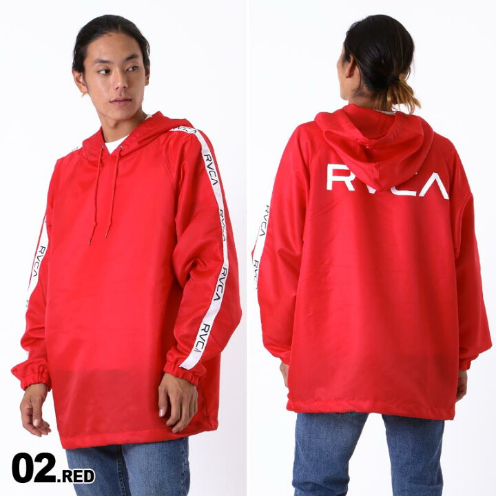 楽天市場】RVCA/ルーカ メンズ ナイロン プルパーカー AI042-761 上着 