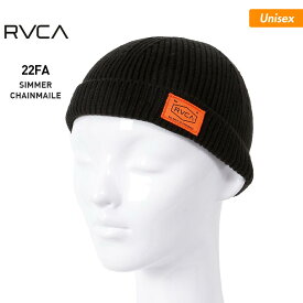 全品10％OFF券配布中 RVCA/ルーカ メンズ＆レディース ダブル ニット帽 BC042-943 帽子 ぼうし ウォッチキャップ 折り返し 二つ折り ビーニー 防寒 スノボ スノーボード スキー 男性用 女性用