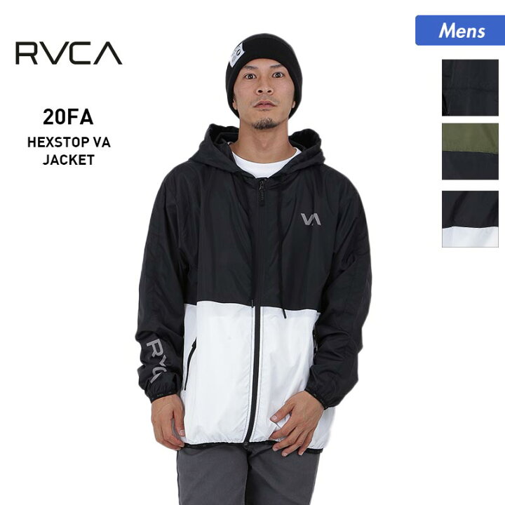 楽天市場】RVCA/ルーカ メンズ ナイロンジャケット BA042-758 長袖 