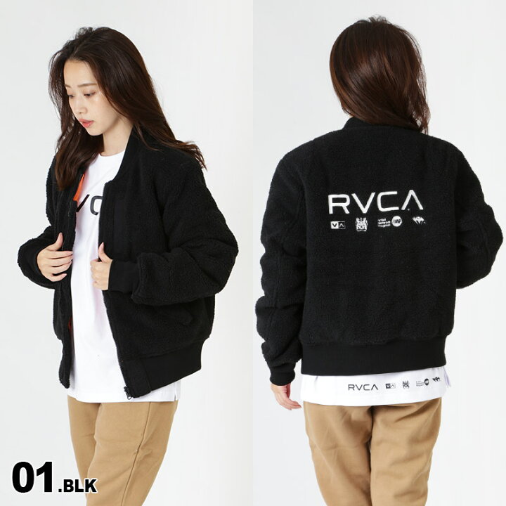 楽天市場】【SALE】 ルーカ RVCA レディース MA-1 ジャケット BB044 