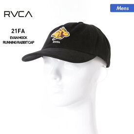 全品10％OFF券配布中 ルーカ RVCA メンズ キャップ 帽子 BB042-923 アウトドア サイズ調節可能 紫外線対策 ぼうし 男性用