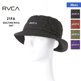 全品10％OFF券配布中 ルーカ RVCA メンズ ハット 帽子 BB042-931 紫外線対策 アウトドア カジュアル バケットハット ぼうし 男性用