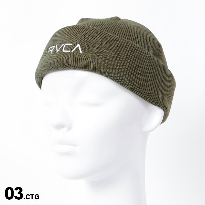 楽天市場】RVCA/ルーカ メンズ ダブル ニット帽 BC042-945 ニット