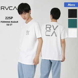 全品2点で5％OFF RVCA/ルーカ メンズ 半袖 Tシャツ BC041-243 ティーシャツ はんそで クルーネック ロゴ バックプリント 男性用