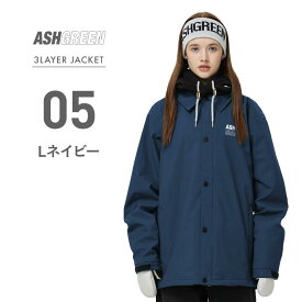 ASHGREEN/アッシュグリーン メンズ＆レディース 3レイヤーコーチジャケット AGJ3L-2103 スノージャケット スノーボード スキー スノボ 防寒 スノーボードウェア 上 男性用 女性用 ブランド