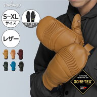 ≪クーポン配布中≫ GORE-TEX ゴアテックス レザー スノーボード スキー インナー付 グローブ ミトン ス…