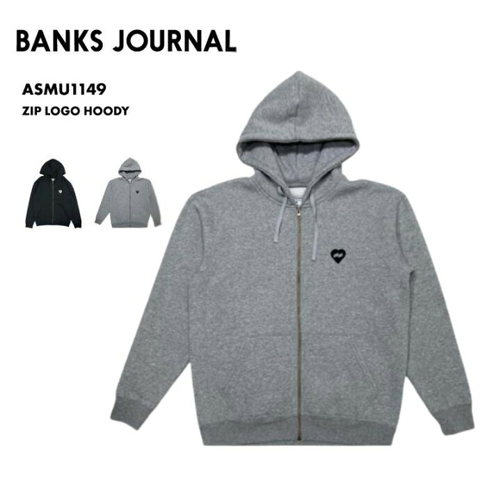 楽天市場】BANKS JOURNAL/バンクスジャーナル メンズ ジップパーカー 