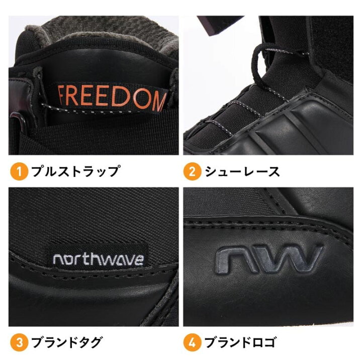 楽天市場】NORTHWAVE/ノースウェイブ メンズ スノーブーツ FREEDOM LTD  