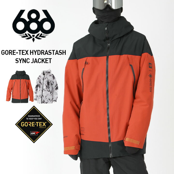 楽天市場】686/シックスエイトシックス メンズ GORE-TEX スノーボード  