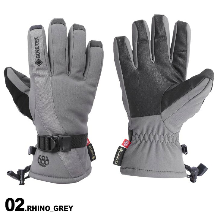 楽天市場】686/シックスエイトシックス レディース GORE-TEX スノー5指 