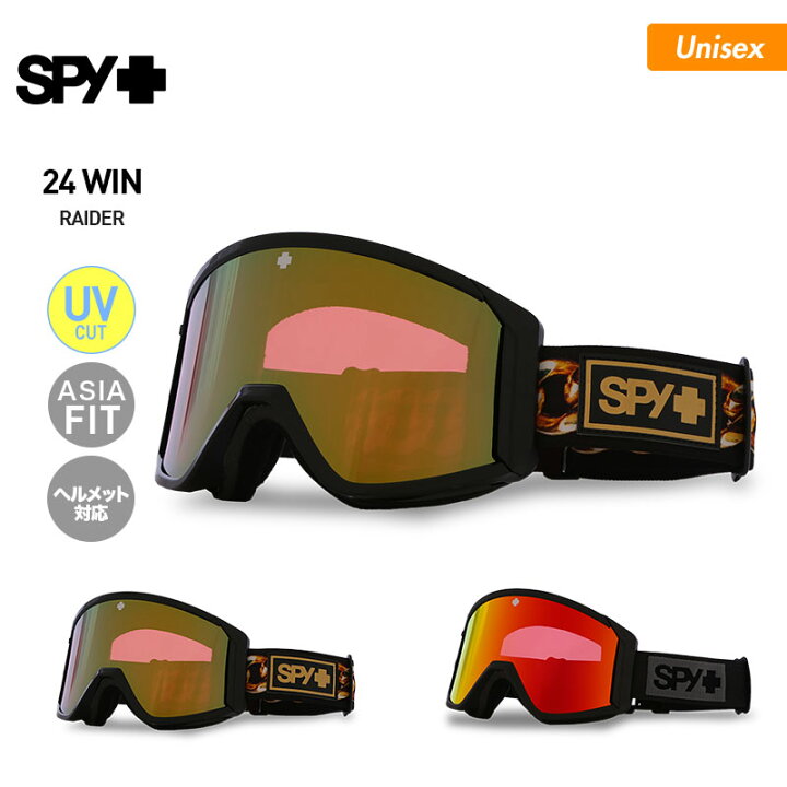 楽天市場】SPY/スパイ メンズ＆レディース スノーゴーグル Raider  