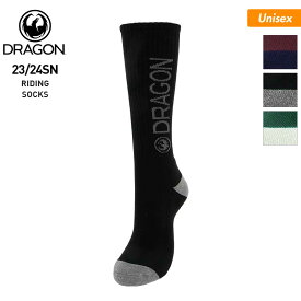 DRAGON/ドラゴン メンズ＆レディース スノーソックス RIDING SOCKS 靴下 スノーボード スキー ウインタースポーツ 防寒 くつした 防寒 男性用 女性用 ブランド