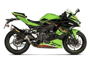 AKRAPOVIC AN|rb` Ninja ZX-4R SE/Ninja ZX-4RR {F XbvI}t[C SLIP ON LINE J[{ S-K4SO8-HRCJPA