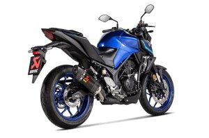 AKRAPOVIC AN|rb` YZF-R25 {F XbvI}t[C SLIP ON LINE J[{ S-Y3SO5-HAPCJPA
