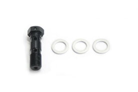 ACTIVE アクティブ バンジョーボルト P1.00 ダブル アルミ/ブラック 14990027