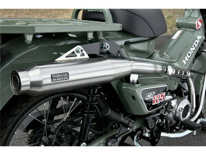 ハンターカブCT125(2BJ-JA55) マフラー BEAMS ビームス パワートレック ステンレス フルエキゾースト G198-22-004