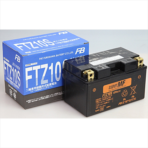 メーカー取り寄せ FURUKAWA 古河電池 FTZ10S バッテリー メンテナンスフリー 古河バッテリー 期間限定60％OFF! 安心の正規品 保障できる YTZ10S互換