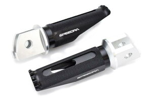 SPEEDRA スピードラ アルミ削リ出しステップ レーシングタイプ タンデム側 AFPR118BK YAMAHAMT-09/SP 2021-MT-07 2021-TRACER900GT 2021-