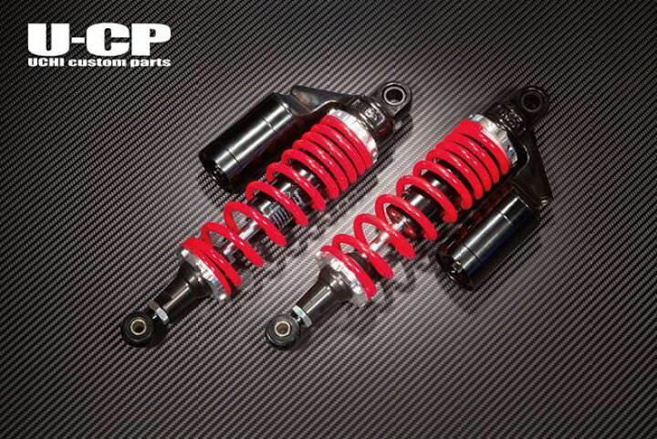 楽天市場】U-CP(ユーシーピー) ローダウンリアサスペンション(レッド 