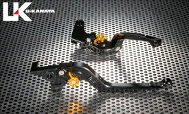 U-KANAYA ユーカナヤ ツーリングタイプ アルミビレットレバー左右セット YAMAHA MT-09 SP RN69J 2021- YA035-134-0806-01 レバーカラー：チタンカラー アジャスターカラー：ブラック