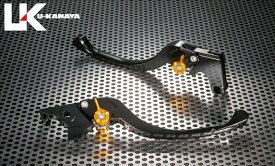 U-KANAYA ユーカナヤ ツーリングタイプ アルミビレットレバー左右セット KAWASAKI ニンジャ H2 SX 2022- : ニンジャ H2 SX SE 2022- KA079-137-0801-05 レバーカラー：ブラック アジャスターカラー：レッド