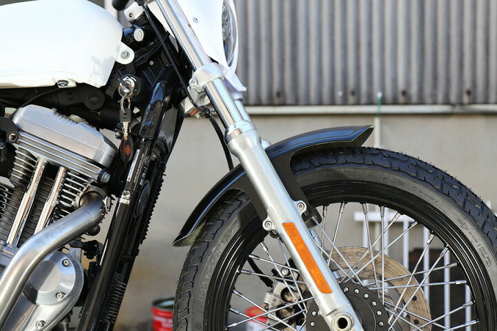 楽天市場】GOODS グッズ ショートリブフロントフェンダー Harley 